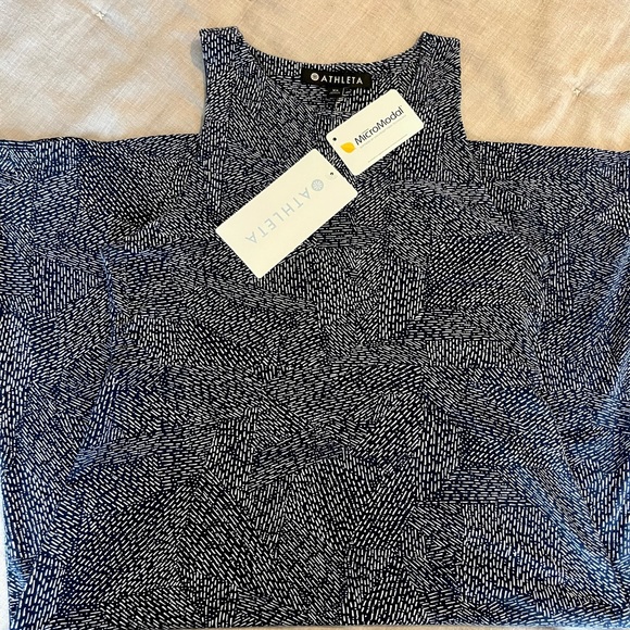 Athleta Santorini Printed High Neck Dress - Picture 6 of 6